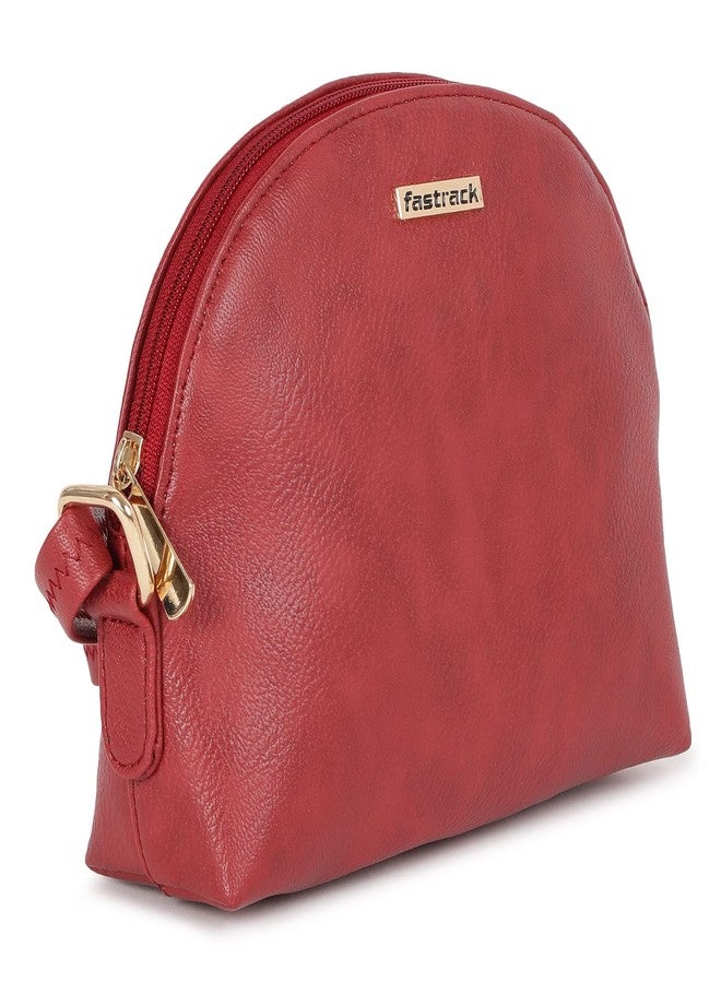 Fastrack Textured Women Sling Bag for Women, Ladies & Girls | Made of Premium PU Material | Slings for Casual Carry - Image 2